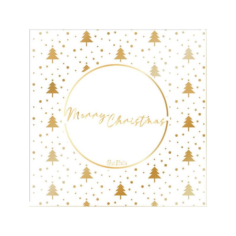 TOVAGLIOLI 33x33 GOLD LITTLE TREES 3V 16pz