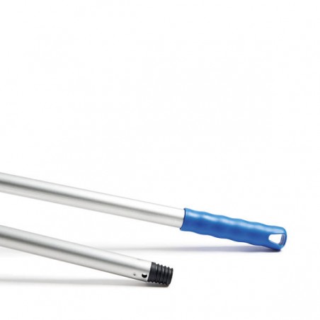 MANICO ALLUMINIO PROFESSIONALE 150cm ø2,3cm BLU C/FORO e VITE