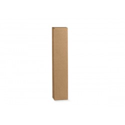 SCATOLA LIQUORE 1 BOTTIGLIA 7,5x7,5x40cm AVANA LISCIA