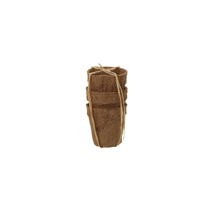 VASETTI COCOFIBER 3pz Ø8cm