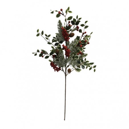 RAMO BACCA ROSSA C/PIGNE 80cm