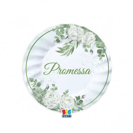 PIATTI ø20cm PROMESSA EUCALIPTO 6pz