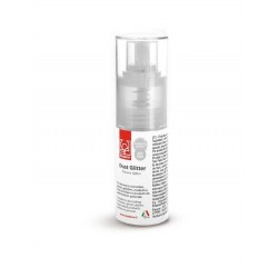 COLORANTE POLVERE GLITTER SPRAY 10gr ARGENTO AF