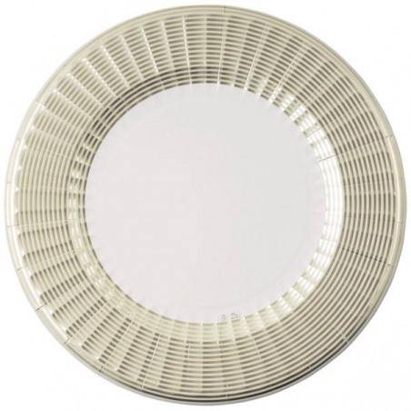 PIATTI MAXI ELEGANCE CHAMPAGNE 33cm 6pz