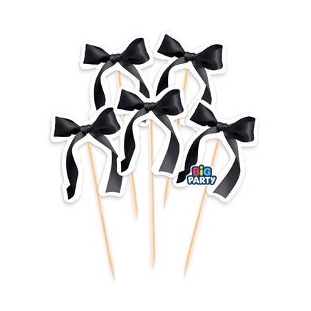 MINI CAKE TOPPER TRES CHIC 5pz