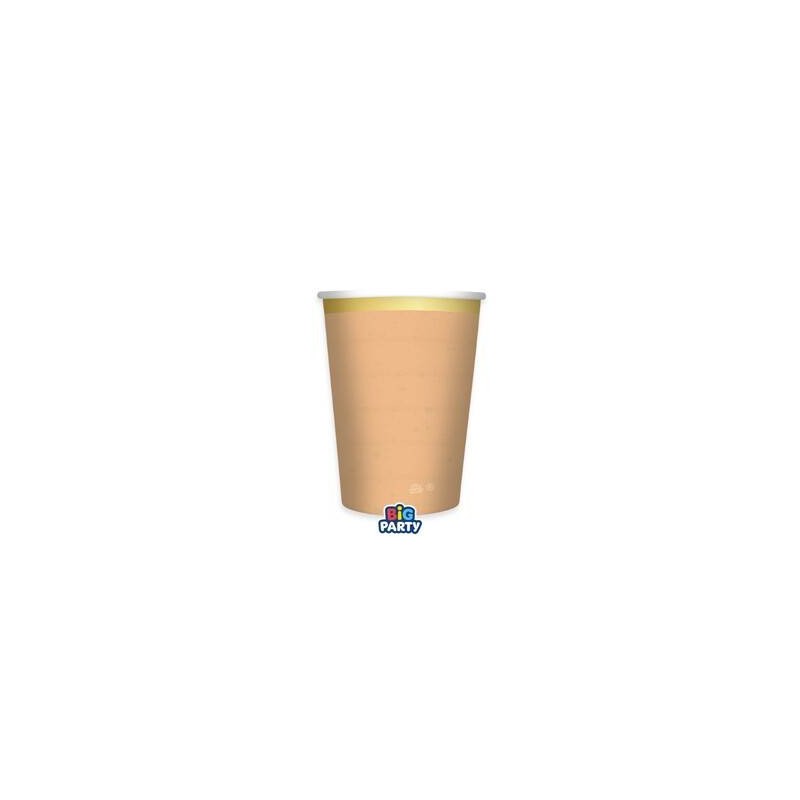 BICCHIERI IN CARTA 250cc RUSTIC SUNSET 6pz