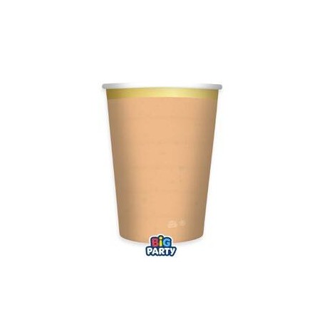 BICCHIERI IN CARTA 250cc RUSTIC SUNSET 6pz