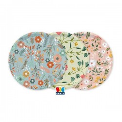 PIATTI ø22 SPRING FLOWERS 6pz ass.ti