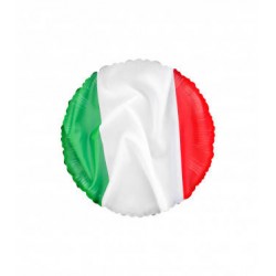 PALLONCINO IN MYLAR BANDIERA ITALIA 18 46cm