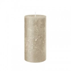 CANDELA MOCCOLO RUSTIC SAFE 8x6cm SAHARA