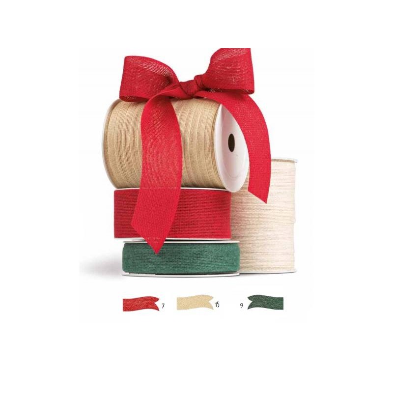 BOBINA NASTRO JUTA NATURE 482 mm40x20mt 15-ECRù