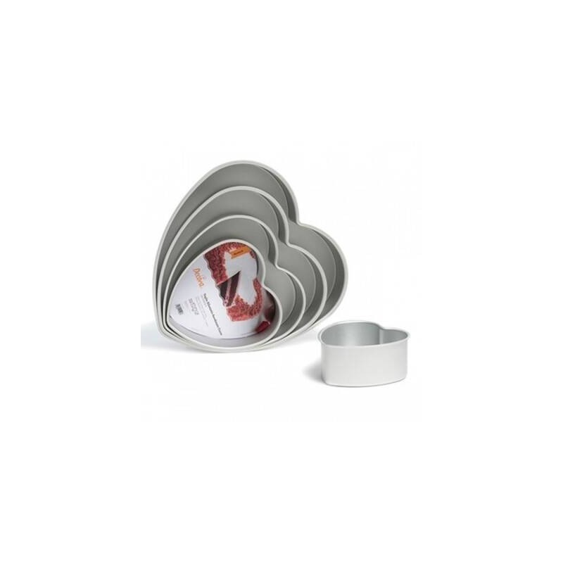 TEGLIA ANODIZZATA CUORE 25x7,5cm
