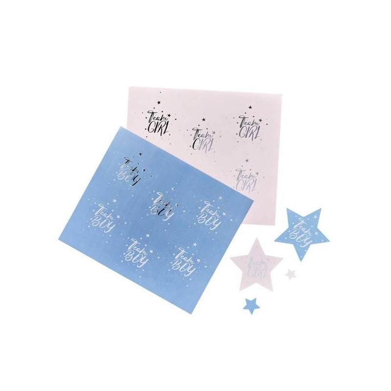 ADESIVI BABY SHOWER 24pz