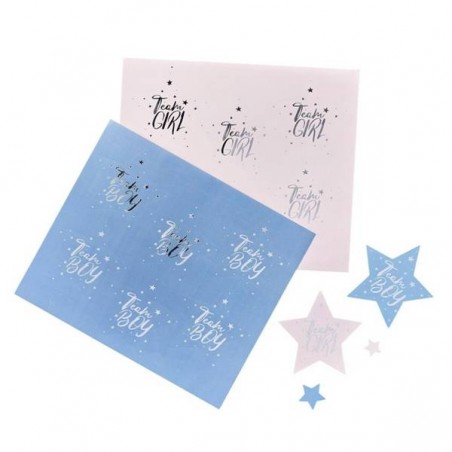 ADESIVI BABY SHOWER 24pz