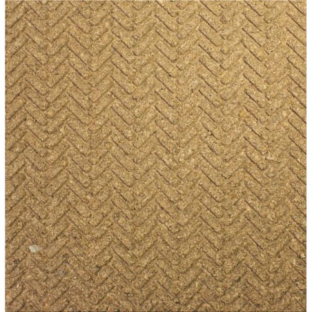 PANNELLO IN SUGHERO DISEGNO LISCA DI PESCE 25x12,5x1cm