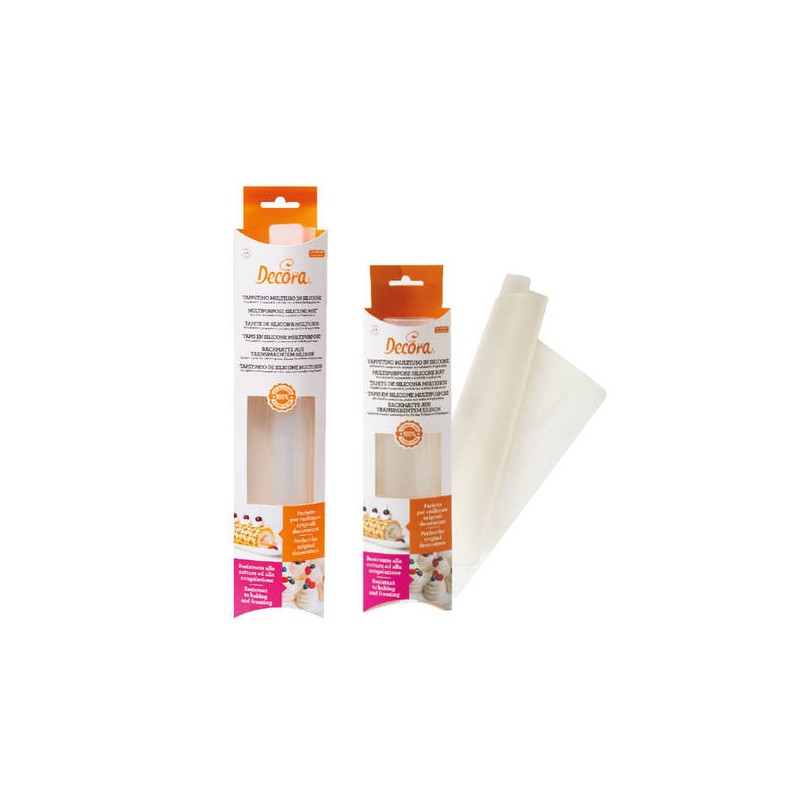 TAPPETINO IN SILICONE ANTIADERENTE TRASPARENTE 40x60cm