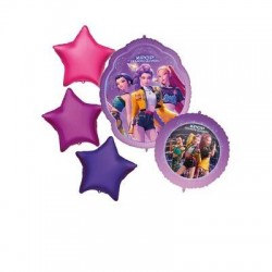 BOUQUET PALLONI MYLAR K-POP DEMON 5pz