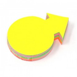 SEGNAPREZZI FRECCIA FLUO 9x6cm 50pz