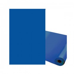 CARTA VELLUTATA ADESIVA IN ROTOLO cm50x2mt 130gr BLU