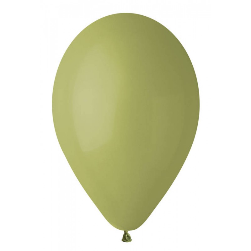 PALLONCINI LATTICE LARGE 12 30cm VERDE OLIVA 100pz