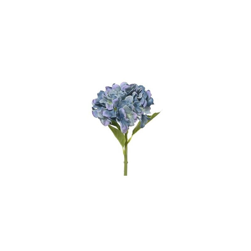 ORTENSIA SU STELO H.35cm BLU
