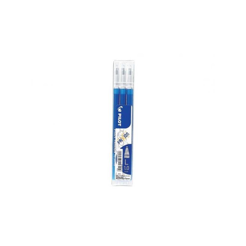 CARTUCCE REFILL PILOT FRIXION 3pz BLU