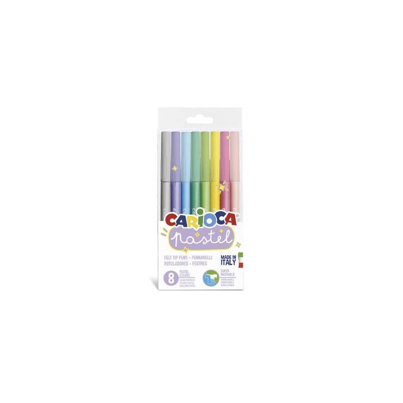 CARIOCA PENNARELLI PASTEL 8pz