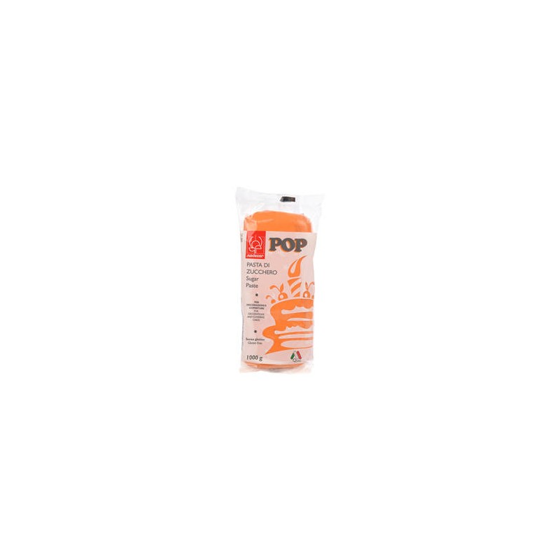PASTA DI ZUCCHERO POP 1kg ARANCIONE