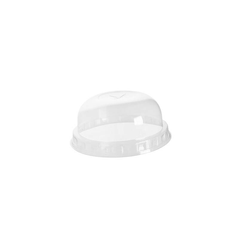COPERCHI BICCHIERI PET TRASPARENTI 575/630 DOME 50pz