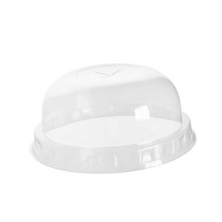 COPERCHI BICCHIERI PET TRASPARENTI 575/630 DOME 50pz