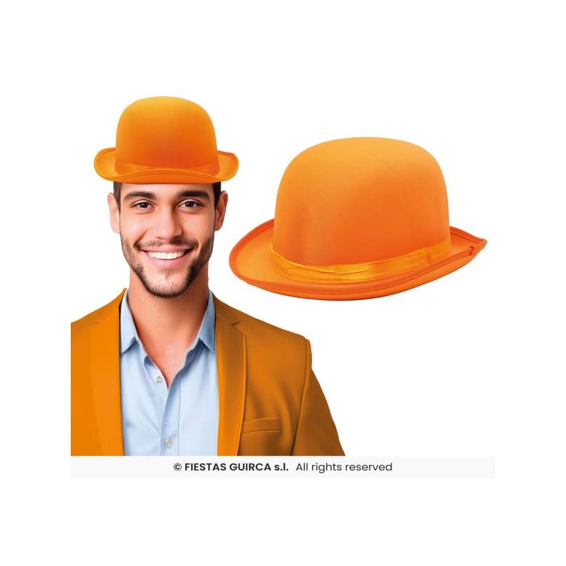 BOMBETTA IN TESSUTO ARANCIONE