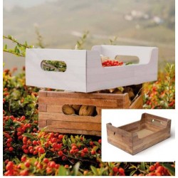 VASSOIO MEDIO ALTO 34x20,5x11cm TEAK PORTATA 10kg