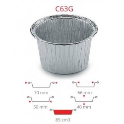 TEGLIA MONOPORZIONE C63G ø7 H.4 100pz