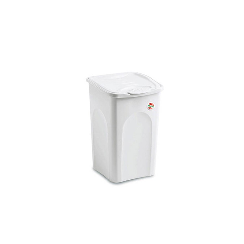 PORTA BIANCHERIA PRIMAVERA 25lt BIANCO 28x35x40cm