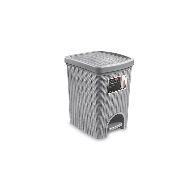 PATTUMIERA LINEA ELEGANCE 20lt STONE GREY 31x27,5x39cm