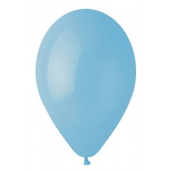 PALLONCINI LATTICE MEDIUM 10 26cm 100pz CELESTE BABY
