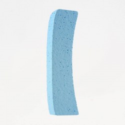 LETTERA POLISTIROLO PASTELLO mm120x90 I CELESTE