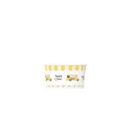 COPPETTA GELATO CARTA HAPPY VAN 64cc 250pz