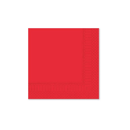 TOVAGLIOLI 24x24cm D.V. ROSSO 100pz FATO