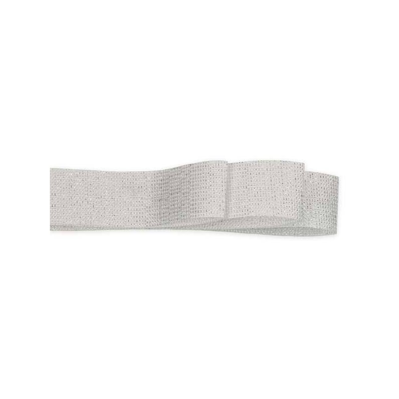 NASTRO COTONE PERLA mm25x25mt BIANCO BAR