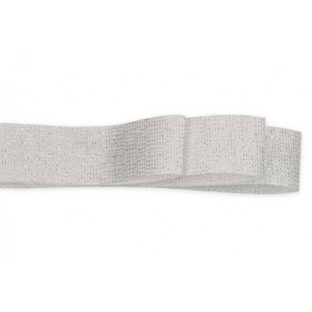 NASTRO COTONE PERLA mm25x25mt BIANCO BAR