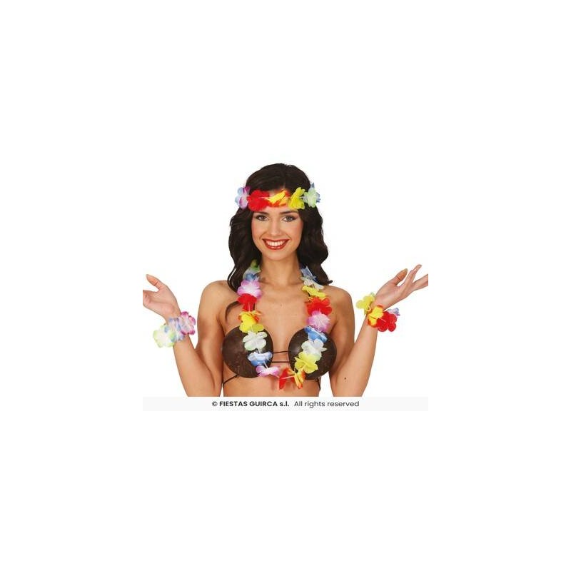 SET HAWAI MULTICOLOR 4pz