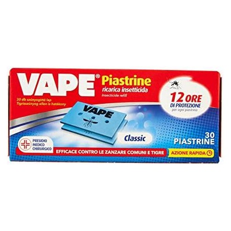 VAPE PIASTRINE X 30 CLASSICHE