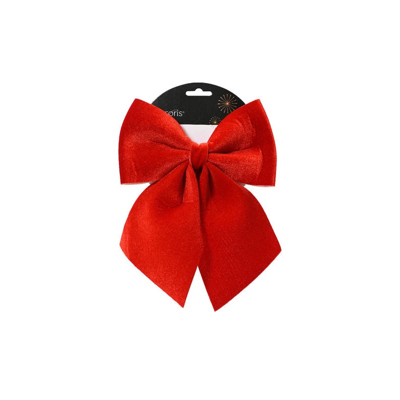 FIOCCO VELLUTO ROSSO 20x24cm