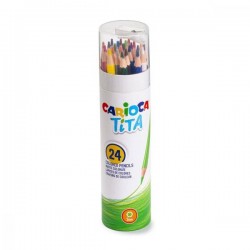 CARIOCA PASTELLI TITA PAPERTUBE 24pz