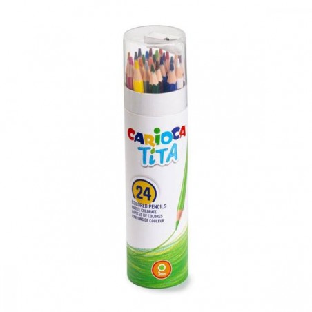 CARIOCA PASTELLI TITA PAPERTUBE 24pz