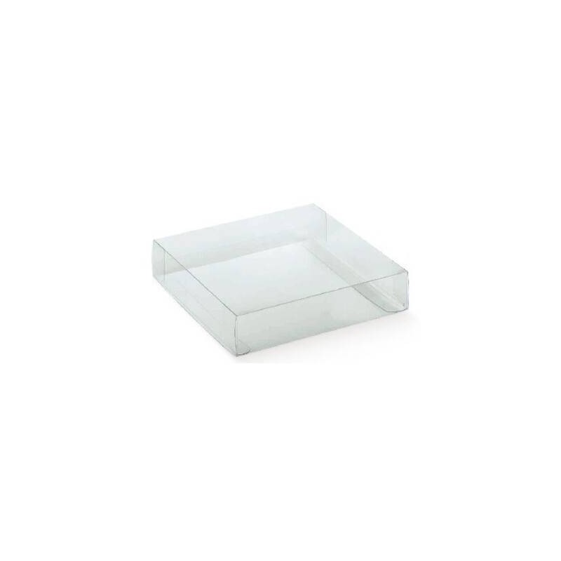 SCATOLA ASTUCCIO PET TRASPARENTE 10x10x5cm 10pz