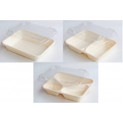 COPERCHI VASS. ECOTRAY RETTANGOLARE 22,5x17,7x4,5cm 45pz