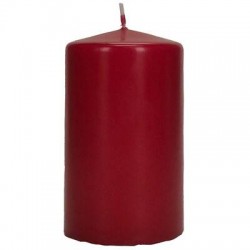 CANDELA MOCCOLO 10x7cm ROSSO ANTICO