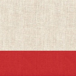 TOVAGLIOLI 33x33cm LINEN RED 20pz